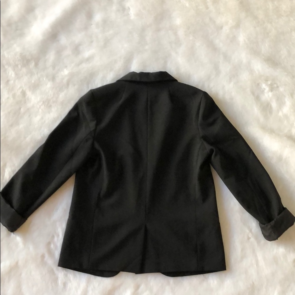 Silence & Noise Open Suit Blazer With 3/4 Sleeves - image 3